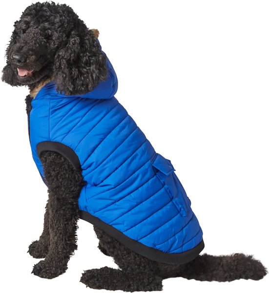 Frisco Anchorage Insulated Dog & Cat Parka, Blue, XXX-Large slide 1 of 9
