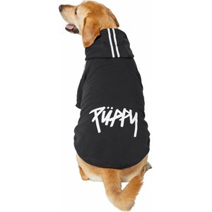 Frisco Püppy Dog & Cat Athletic Hoodie, Black, XXX-Large