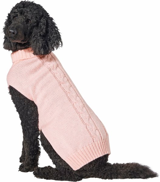 Frisco Ultra-Soft Marled Dog & Cat Sweater, Pink, XXX-Large slide 1 of 7