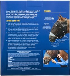 FORCE Opti-Force Equine Fly Horse Mask slide 2 of 2