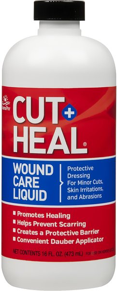 Manna Pro Cut Heal Liquid Horse Wound Care, 16-oz bottle slide 1 of 2