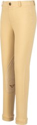 TuffRider Children's Starter Lowrise Pull-On Jods, Light Tan, 4
