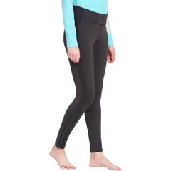 TuffRider Ventilated Schooling Ladies Tights, Charcoal, Small