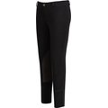 TuffRider Children's Starter Lowrise Pull-On Knee Patch Breeches, Black, 10