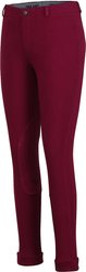 TuffRider Children's Whimsical Horse Embroidered Pull-On Jodhpurs, Plum Caspia, 12