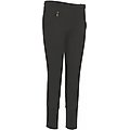 TuffRider Children's Unifleece Pull-On Stretch Fleece Knee Patch Winter Breeches, Black, 10