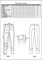 TuffRider Men's Cotton Full Seat Breeches, White, 38 slide 2 of 2