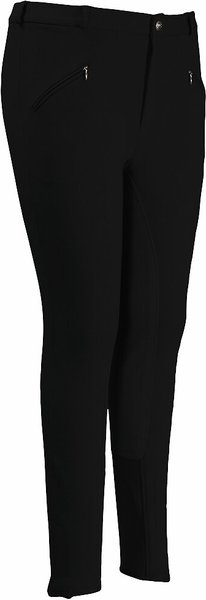 TuffRider Men's Cotton Full Seat Breeches, Black, 34 slide 1 of 2