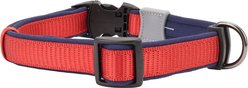 LIFE IS GOOD Padded Polyester Dog Collar, Red, 8 to 12-in neck, 5/8-in wide slide 2 of 6
