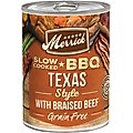 Merrick Grain-Free Wet Dog Food Slow-Cooked BBQ Texas Style with Braised Beef, 12.7-oz can, case of 12