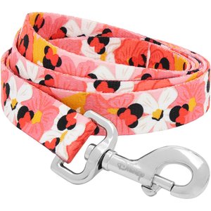 Disney Minnie Mouse Floral Dog Leash, LG - Length: 6-ft, Width: 1-in
