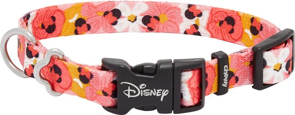 Disney  Minnie Floral Dog Collar, XS - Neck: 8 - 12-in, Width: 5/8-in slide 1 of 6