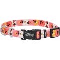 Disney Minnie Mouse Floral Dog Collar, SM - Neck: 10 - 14-in, Width: 5/8-in