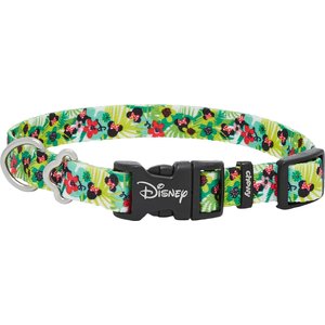 Disney Minnie Hawaiian Dog Collar, SM - Neck: 10 - 14-in, Width: 5/8-in