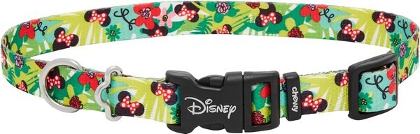 Disney Minnie Hawaiian Dog Collar, MD - Neck: 14 - 20-in, Width: 3/4-in slide 1 of 6
