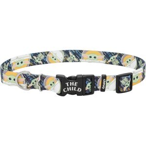 STAR WARS THE MANDALORIAN GROGU Dog Collar, LG - Neck: 18 - 26-in, Width: 1-in