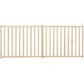 MidWest Extra-Wide Wood Dog Gate, Light Wood