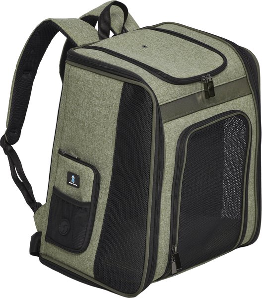 MidWest Day Tripper Dog & Cat Backpack, Green slide 1 of 6