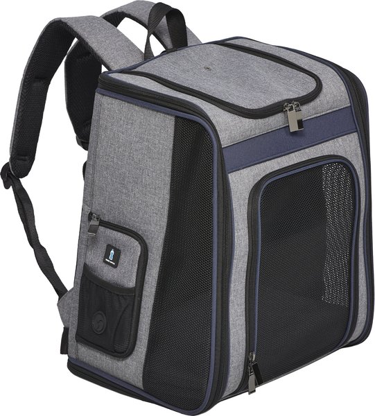 MidWest Day Tripper Dog & Cat Backpack, Gray slide 1 of 6