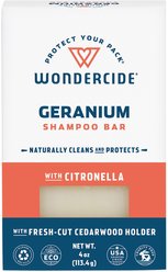 Wondercide Geranium & Citronella Dog & Cat Shampoo Bar, 4-oz bar