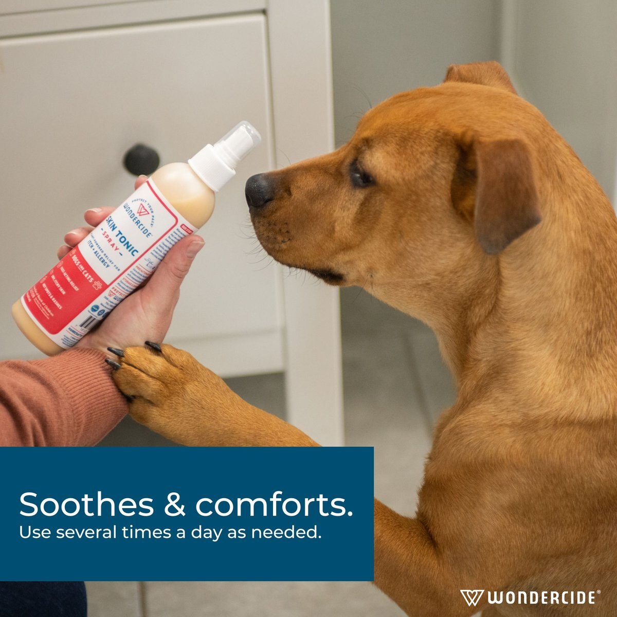 Wondercide Skin Tonic Itch + Allergy Relief with Essential Oils Dog & Cat Spray