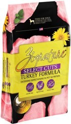Zignature Select Cuts Turkey Formula Dry Dog Food, 25-lb bag