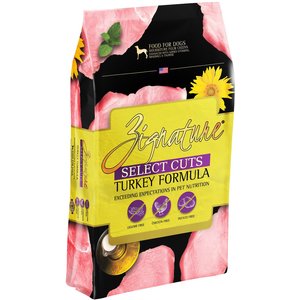 Zignature Select Cuts Turkey Formula Dry Dog Food, 25-lb bag