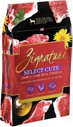 Zignature Select Cuts Lamb & Lamb Meal Formula Dry Dog Food, 12.5-lb bag