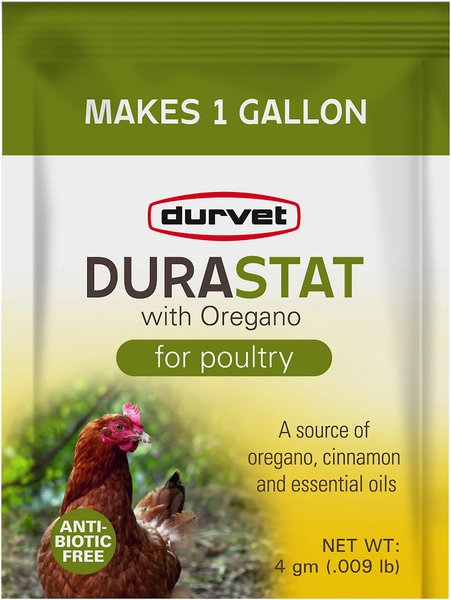 Durvet Durastat Oregano Poultry Supplement, 4-g, 40 count slide 1 of 1