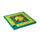 Nina Ottosson by Outward Hound Multipuzzle Dog Toy, Green & Blue