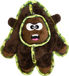 Outward Hound Xtreme Seamz Gorilla Squeaky Plush Dog Toy, Medium