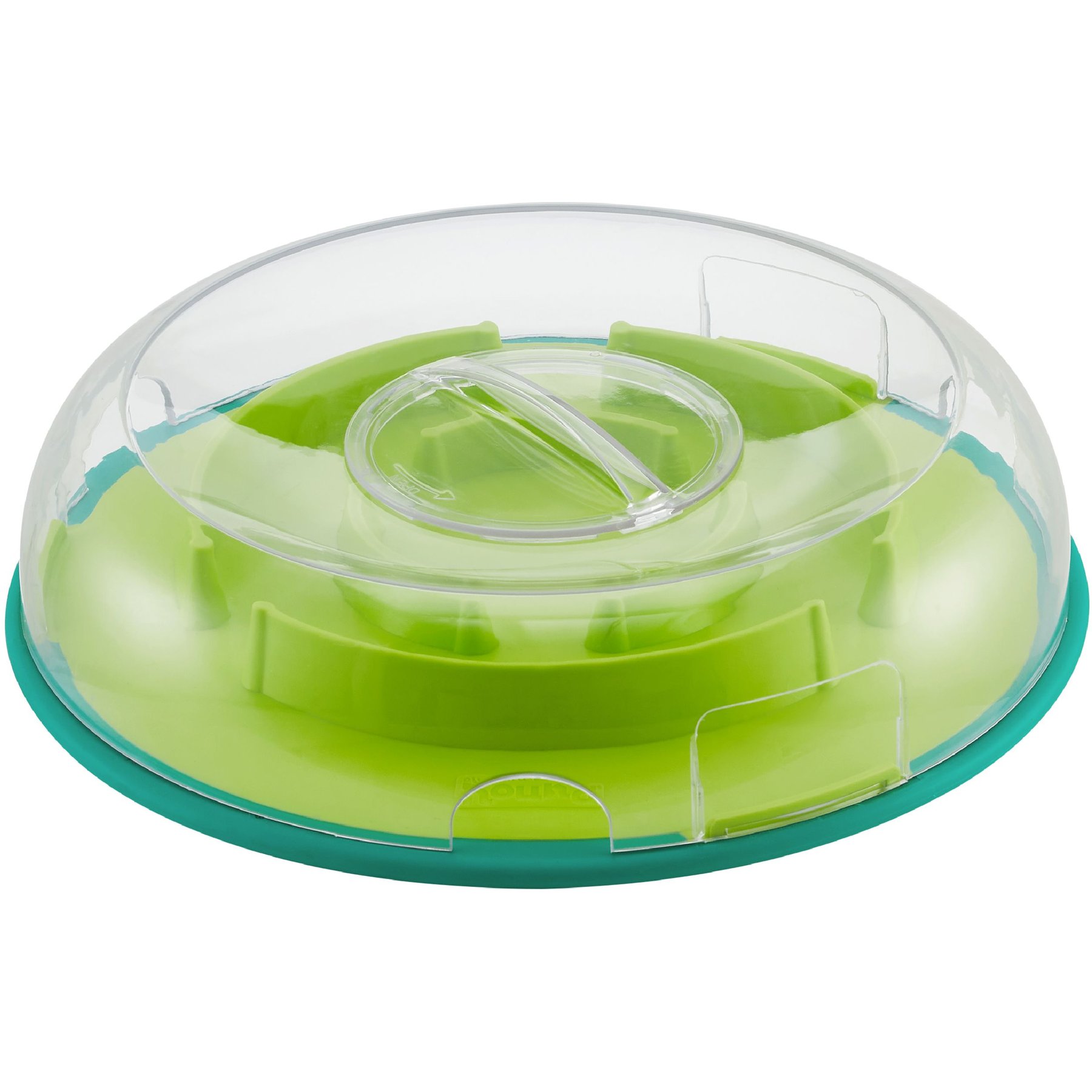 Slow Feed Dog Bowl for Raised Pet Feeders - 4-Cup Star Maze Bowl for Feeder Holes