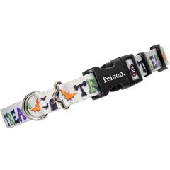 Frisco Trick or Treat Polyester Dog Collar, Small: 10 to 14-in neck, 5/8-in wide