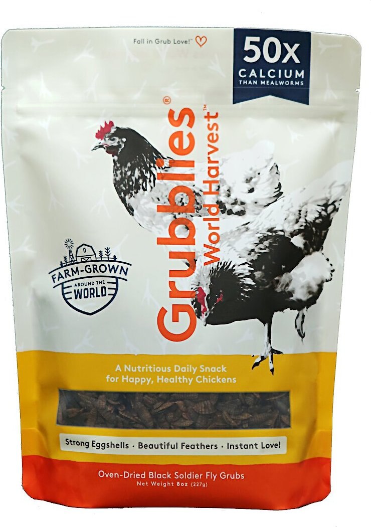 GRUBBLY FARMS Grubblies World Harvest OvenDried Black Soldier Fly