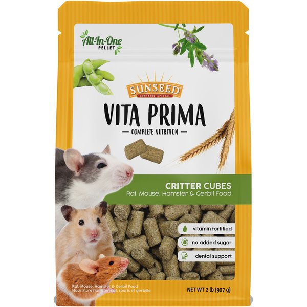 SUNSEED Vita Prima Vitamin Fortified With Essential Nutrients Dwarf