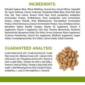 Sunseed Vita Prima Critter Cubes Rat, Mouse, Gerbil & Hamster Food, 2-lb bag