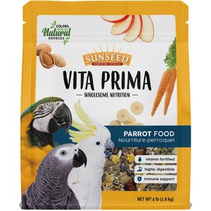 Sunseed Vita Prima Parrot Food, 4-lb bag