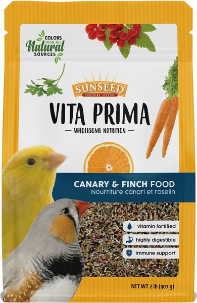 Sunseed Vita Prima Canary & Finch Food, 2-lb bag slide 1 of 4