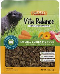 Sunseed Vita Balance Guinea Pig Food, 4-lb bag  slide 1 of 8