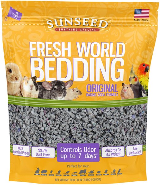 Sunseed Fresh World Small Pet Bedding, 20-lb bag slide 1 of 4