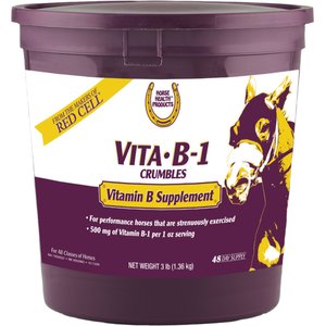 HORSE HEALTH PRODUCTS Vita B-1 Crumbles For Optimal Muscle & Metabolism ...