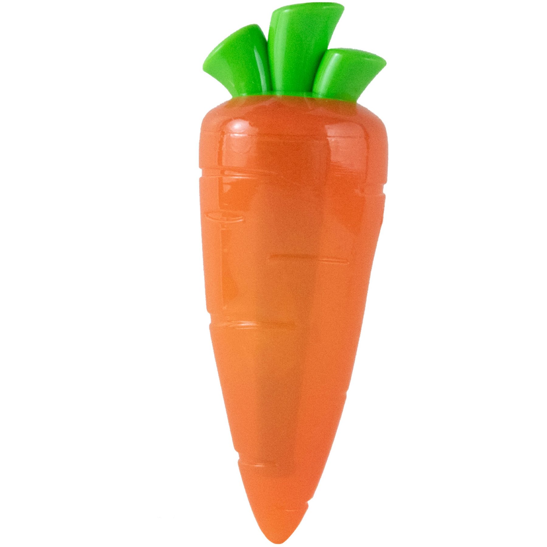 Rubber Carrot Dog Toys for Training and Cleaning Durable