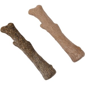 Petstages Dogwood Calming Tough Dog Chew Toy, Medium, 2 count