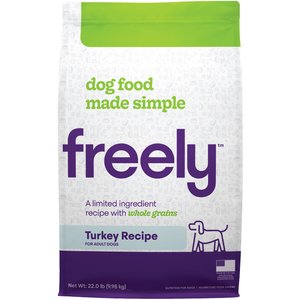 Freely Turkey Recipe Limited Ingredient Whole Grain Dry Dog Food, 22-lb bag