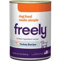 Freely Turkey Recipe Limited Ingredient Grain-Free Wet Dog Food, 12.7-oz can, 6 count