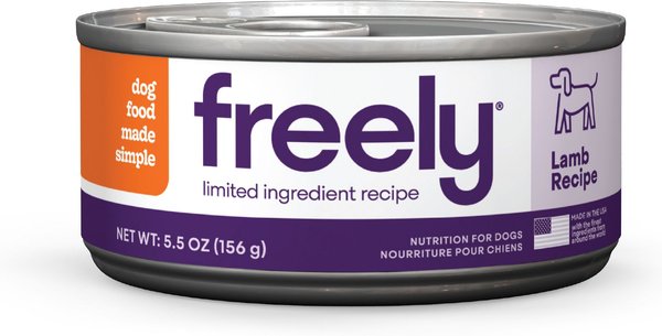 Freely Lamb Recipe Limited Ingredient Grain-Free Wet Dog Food