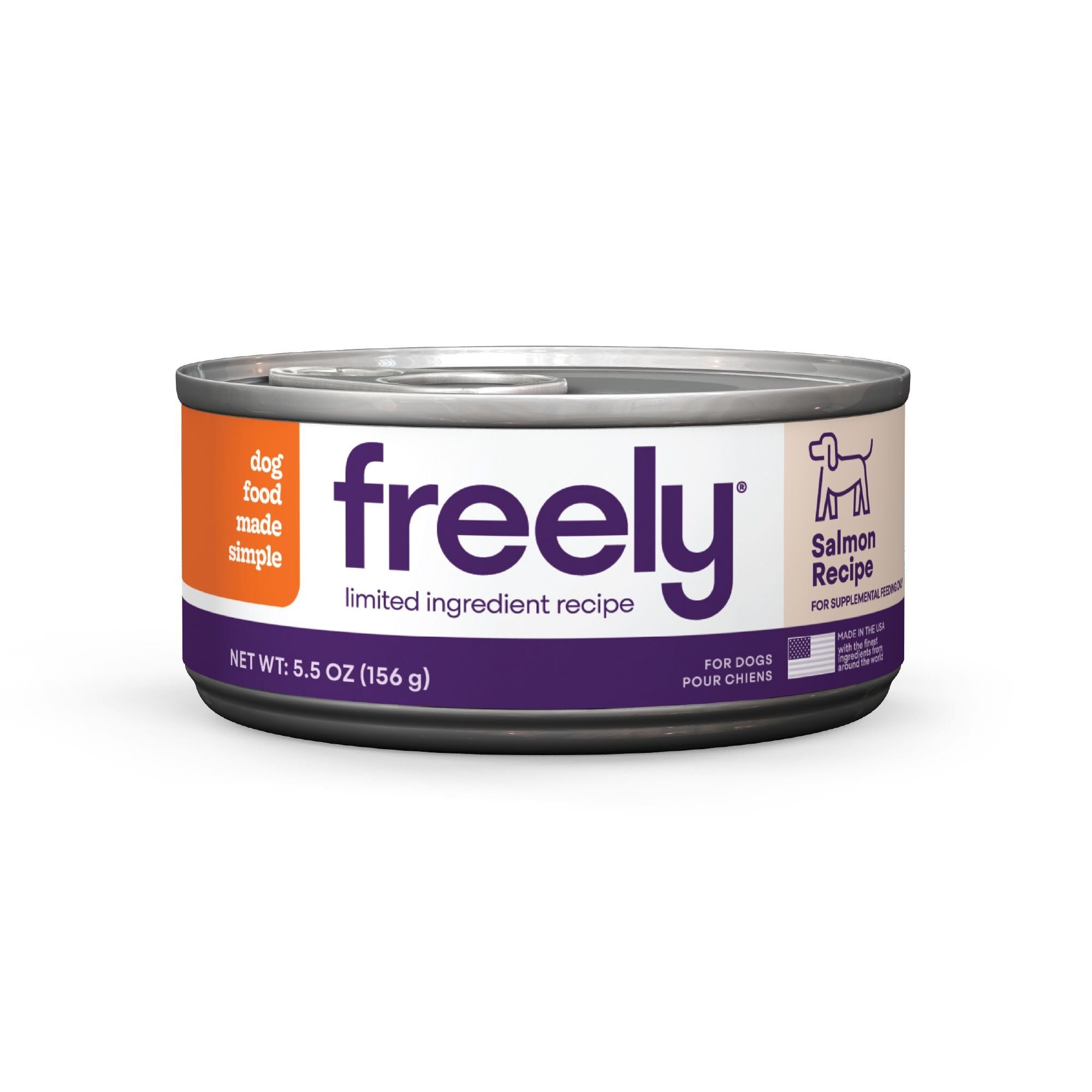 FREELY Salmon Recipe Limited Ingredient GrainFree Wet Supplement Dog