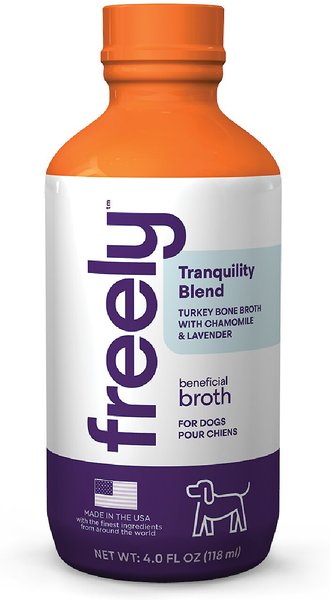 Freely Beneficial Broth Tranquility Blend Dry Dog Food Topper, 4-oz bottle slide 1 of 8
