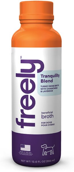 Freely Beneficial Broth Tranquility Blend Dry Dog Food Topper, 12-oz bottle slide 1 of 8