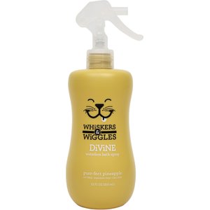 Whiskers & Wiggles Divine Waterless Cat Bath Spray, 12-oz bottle